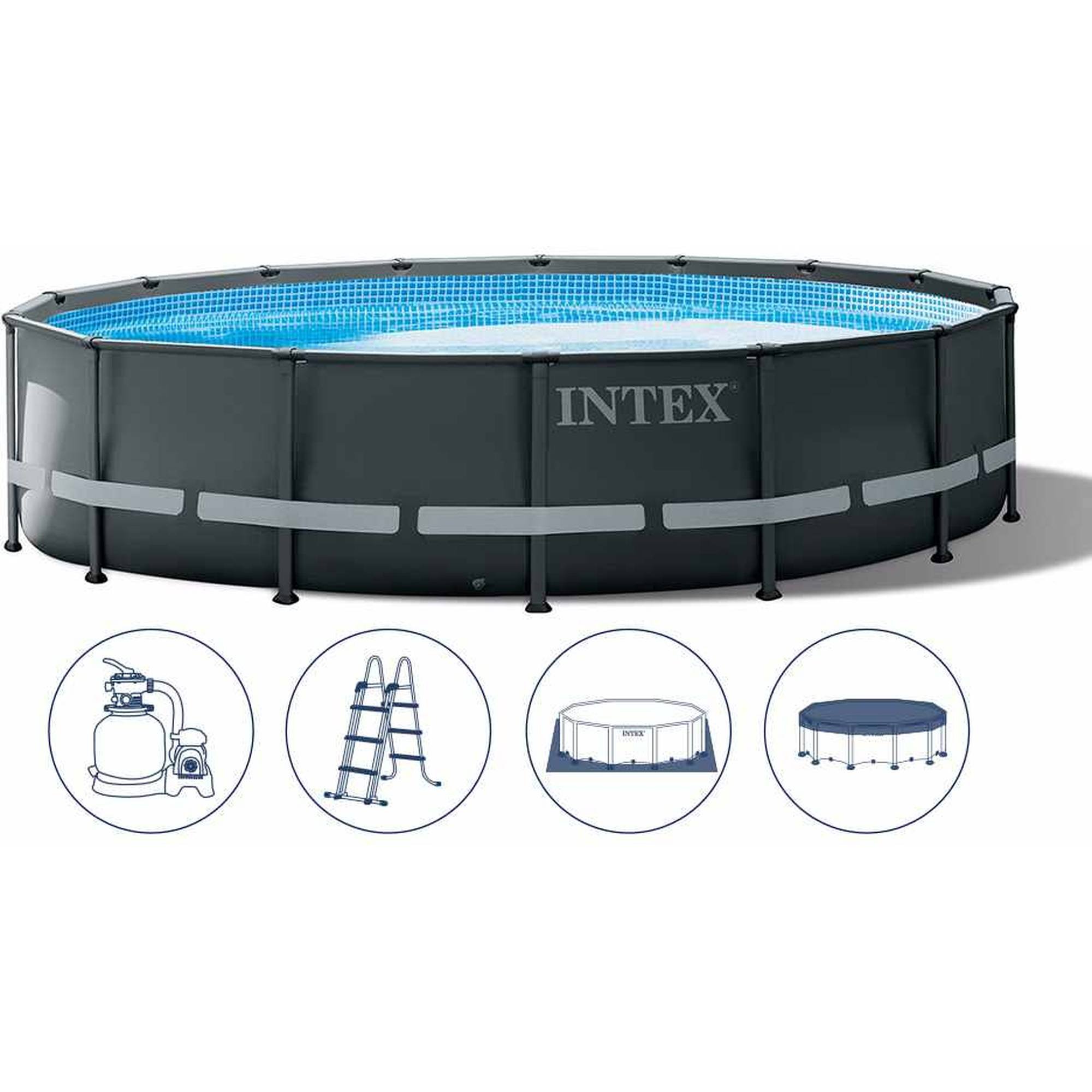 Intex Ultra XTR Frame Pool Set rund 488 x 122 m (26326GN)